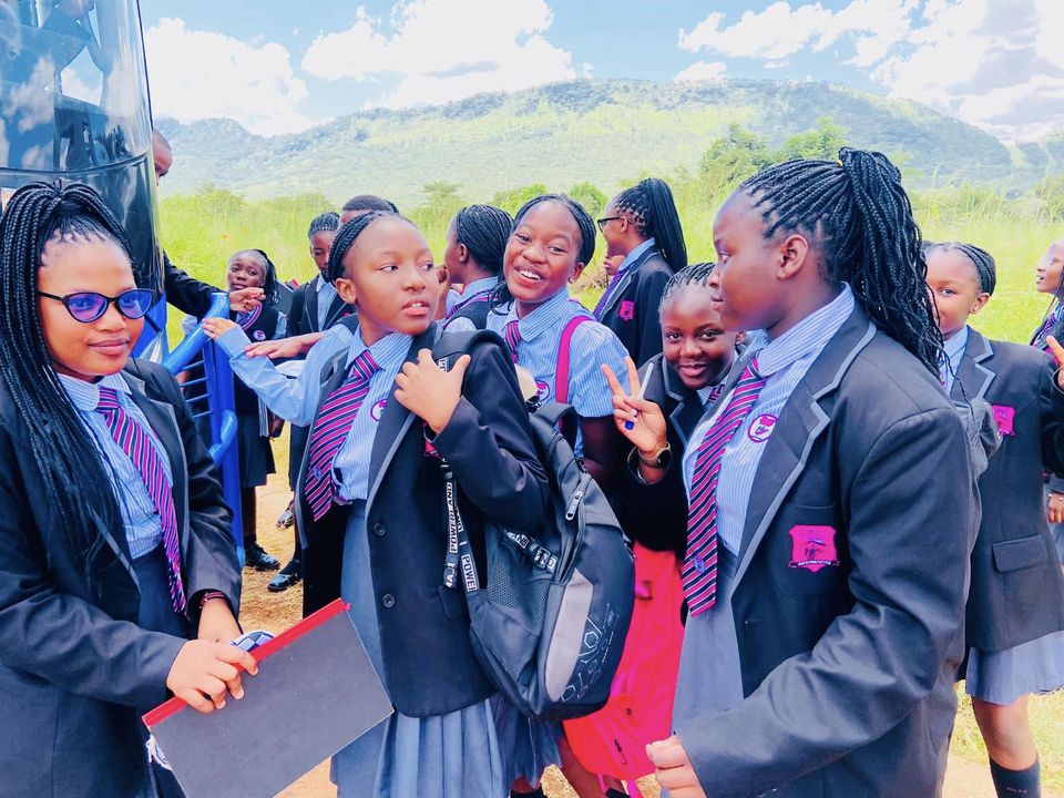 Students together during a school activity